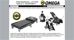 Desktop Screenshot of omegalift.com